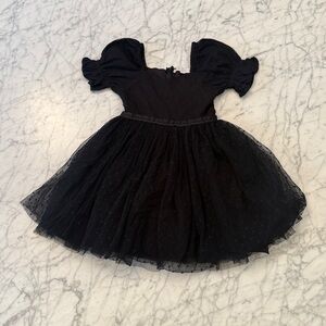 Ivy Cuty Co Formal Dress for Toddler Sz 3T Black Star Tulle